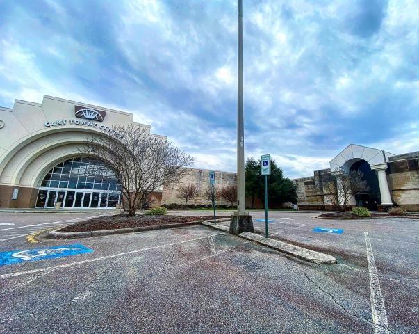 Demolition permit requested for Cary Towne Center. The rezoning request includes commercial use and hotel rooms, aside from 2,700,000 sq. ft. of office space.