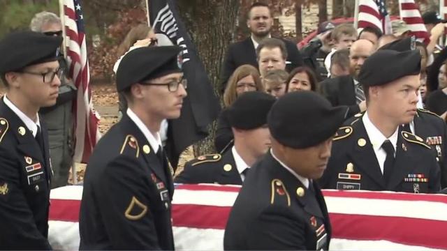 Funeral held for Korean War soldier decades after death 