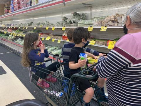 WRAL contributor Nili Zaharony's family goes shopping for items for their annual Christmas hot pot.