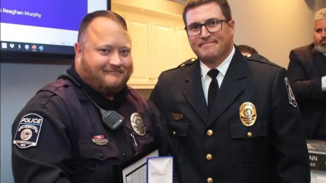 NC officer called hero after valiant effort to save women trapped in house fire