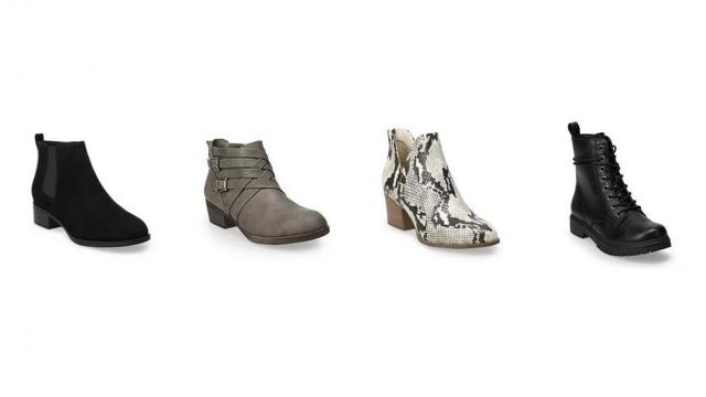 Women's boots only $13.99 (reg. $49.99) at Kohl's