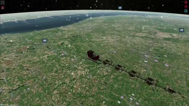 Santa is on his way to your house!
