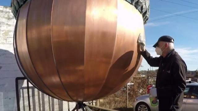 Time capsule: What secrets are hidden inside Raleigh's giant acorn? 