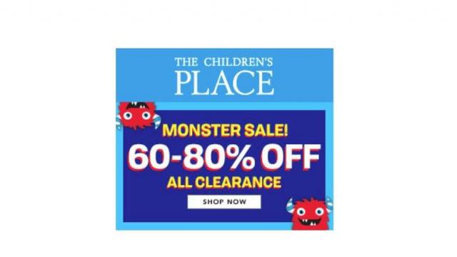 The Children's Place: Clearance 60-80% off, graphic tees $3.99+, leggings 60% off 