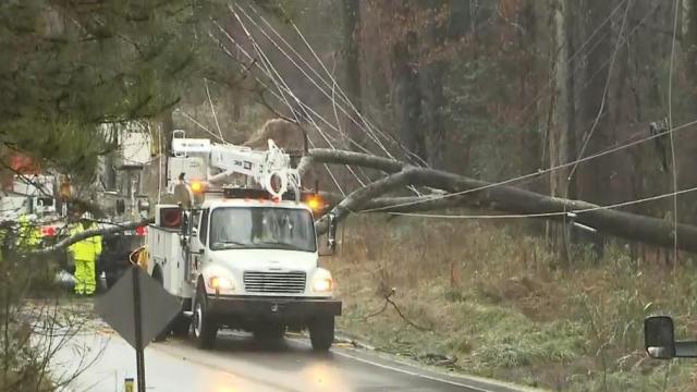 Crash in Nash County kills 2; more than 60,000 without power in NC
