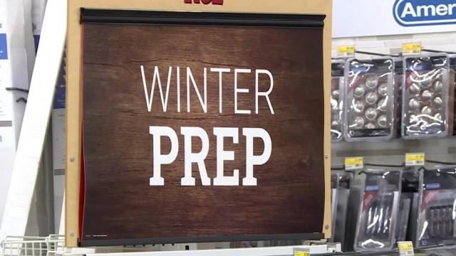 Expected to bear the brunt, eastern North Carolina prepares for incoming winter storm 