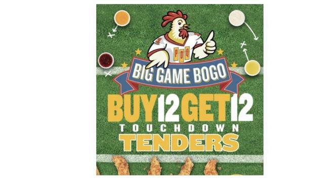 PDQ: BOGO Chicken Tenders Feb. 12 or 13 when you pre-order online starting Feb. 1