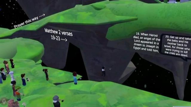 Churches host virtual services in the metaverse 