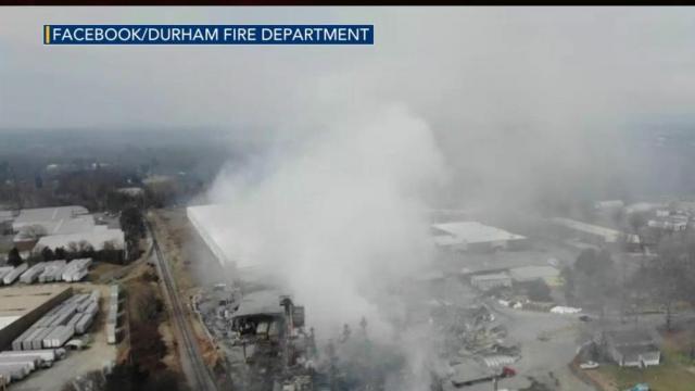 Durham Fire Department helping with Winston-Salem fertilizer plant fire 