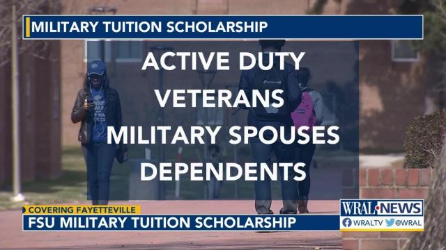 Military, their families can study free at Fayetteville State University
