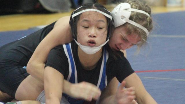 Championship results from the NCHSAA Girls Wrestling Invitational