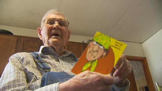 WWII vet gets thousands of cards celebrating 103rd birthday