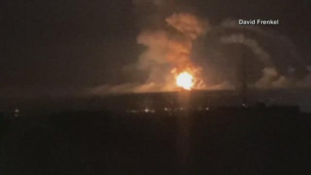 Explosions seen, heard in Ukraine as wide-ranging attack launched