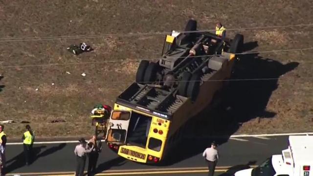 Johnston County Schools bus driver charged after crash that injured 11 students 