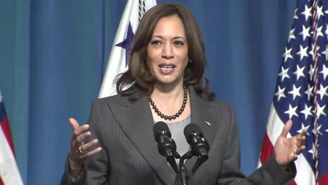 'A right - not a privilege': Kamala Harris announces future caps on drug costs in Durham visit