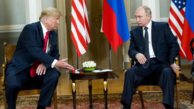 Fact check: Liberal group says Trump committed treason, GOP supports Putin