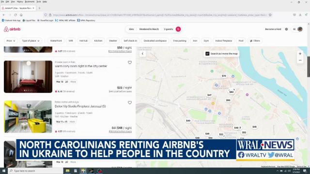 NC residents using Airbnb to support Ukrainians 