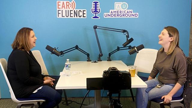 Spiders, celebs and DPAC: Out and About at Earfluence's podcast marathon