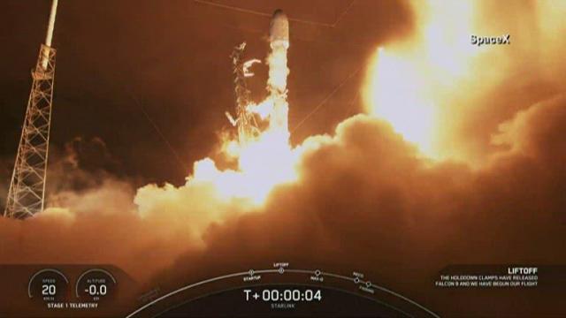 SpaceX celebrates successful launch