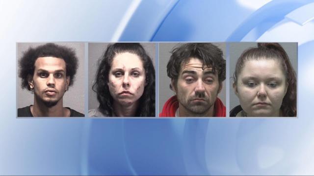 Police: 4 charged after man assaulted, strangled, robbed at Wilmington strip mall 