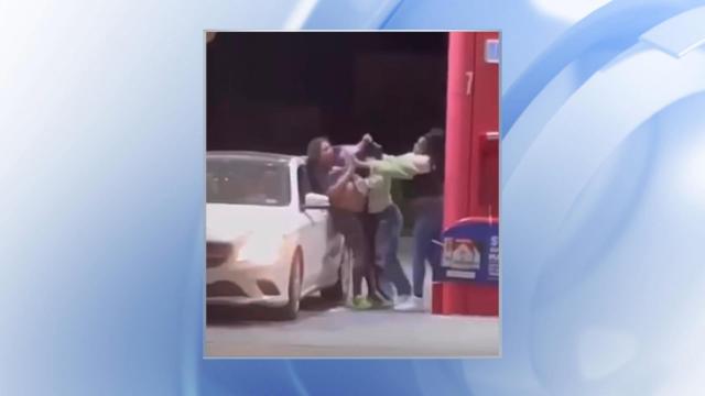 Pregnant woman 'thankful to be alive' following fight, shooting at gas station 