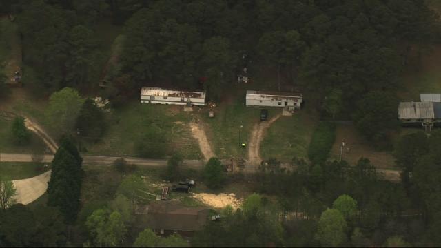 Sky 5: Manhunt underway after 3 shot at Franklin County home