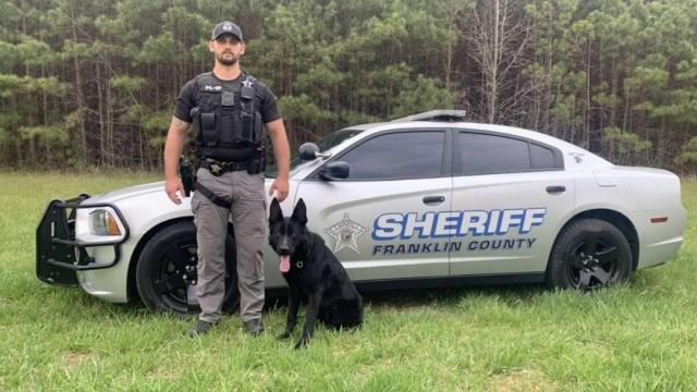 Franklin County Sheriff's Office K-9 shot, killed by armed robbery suspect
