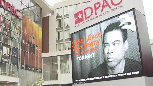 Chris Rock briefly addresses Oscars slap at DPAC