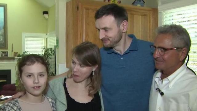 Ukrainian family travels miles to find refugee with Cary family 