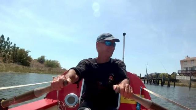 NC grandpa rowing from Virginia to France in 4,000-mile solo mission
