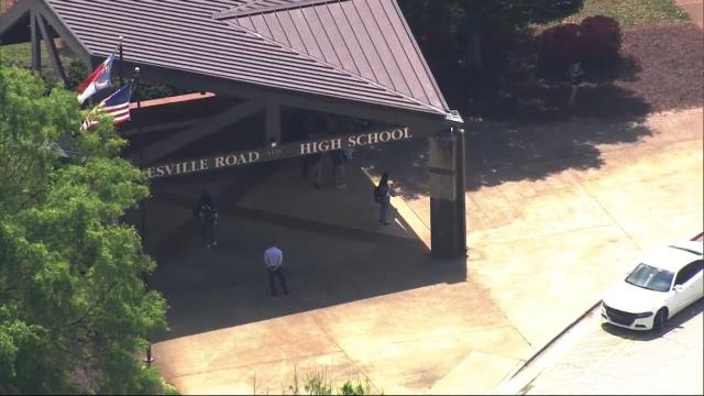 Leesville Road High School back to normal after lockdown