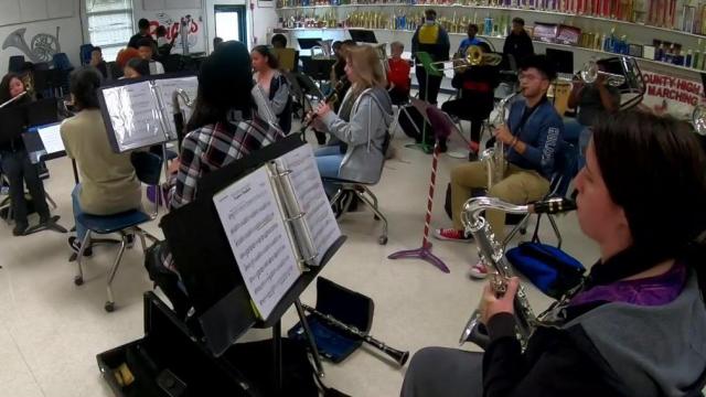 Hoke County band students surprised with trip to San Antonio 