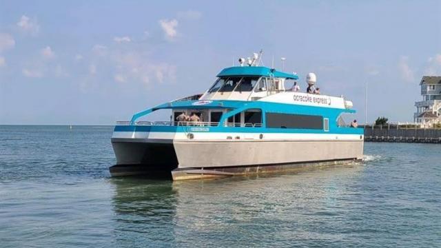 New 'Ocracoke Express' passenger ferry launches for 2022 season 