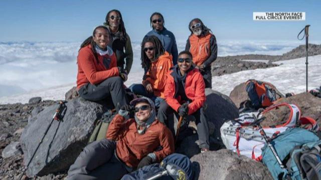 NBC's Savannah Guthrie reports on the first all-Black group that made history by summiting Mount Everest
