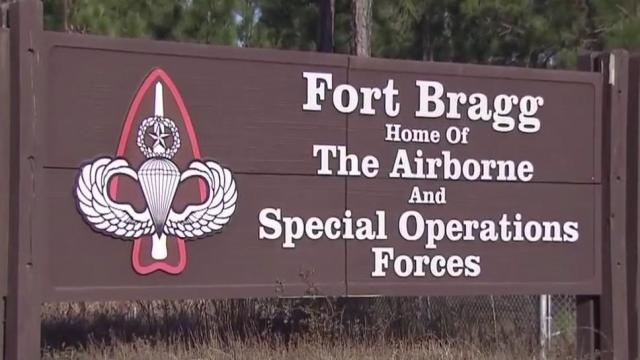 Human remains found in abandoned car on Fort Bragg range