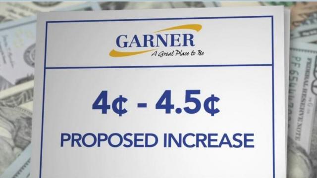 Garner leaders propose larger increase to property taxes