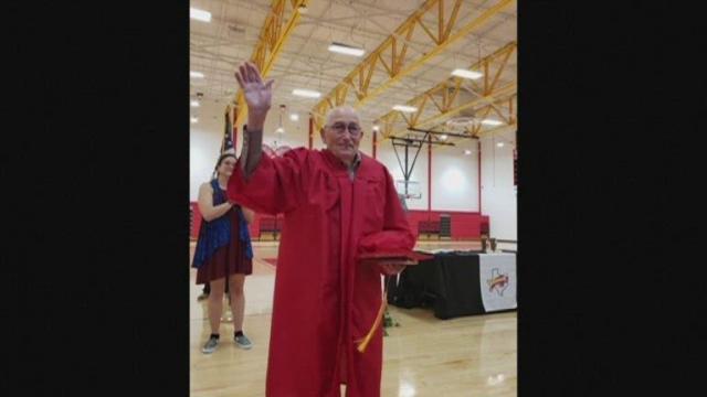 World War II veteran shows you're never too old to graduate