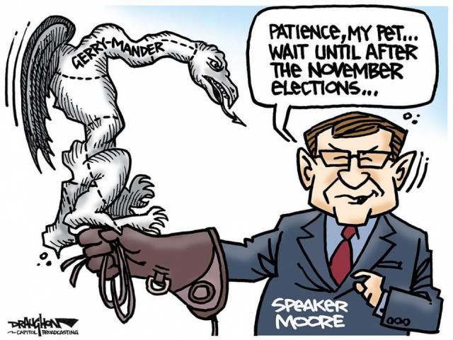 DRAUGHON DRAWS: Speaker Moore's 'pet project' in waiting