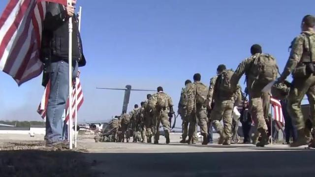 Fort Bragg troops to begin returning from Europe 