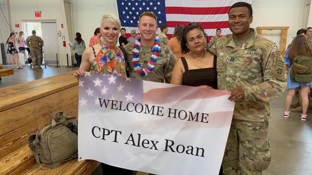 Troops return home from deployment at Fort Bragg