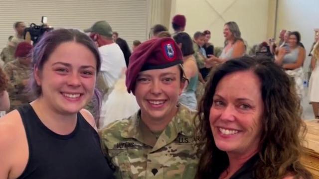 Fort Bragg troops return from deployment to happy family and friends