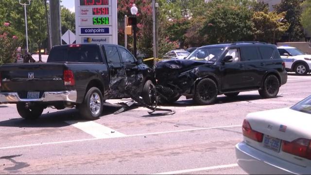 Hours-long high-speed chase and crime spree in Charlotte ends with crash