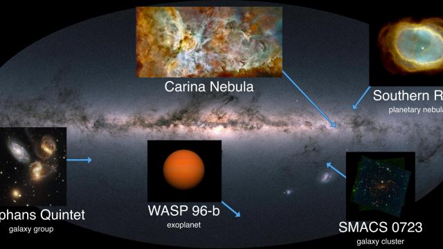 NASA reveals Webb telescope's new images of stars, galaxies and an exoplanet