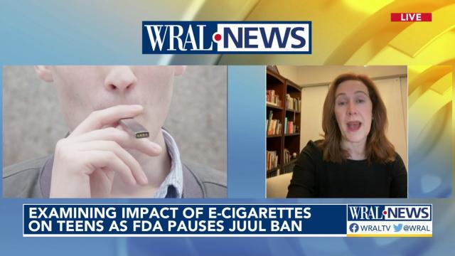 Examining the impact of e-cigarettes on teens as FDA pauses Juul ban