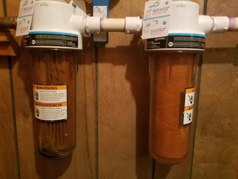 A Durham County resident says he has to frequently change his home water filters due to construction runoff.