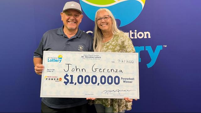 Cigar craving leads to Charlotte man's $1 million lottery win