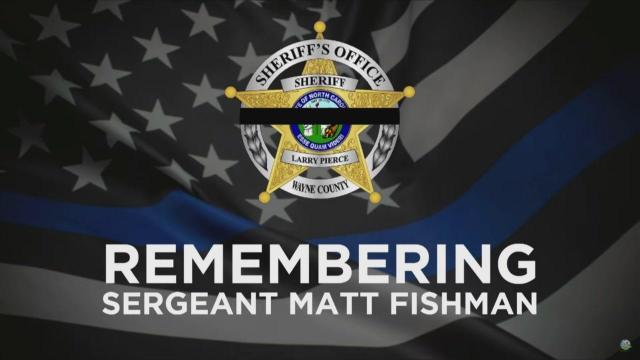 Watch live: Memorial service for fallen Wayne County deputy Sgt. Matthew Fishman
