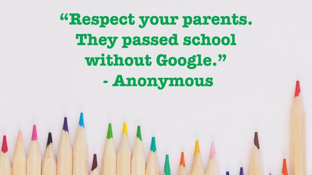 Google back to school quote. Photo Jess Bailey on Unsplash