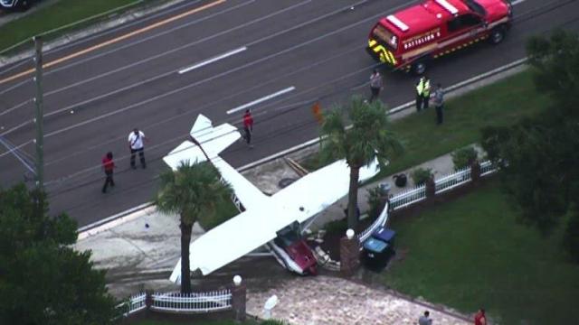 'I ran out of fuel': Pilot details plane crash along busy Florida road