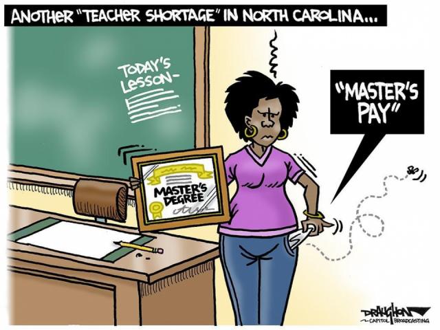 DRAUGHON DRAWS: Short-changed in N.C. classrooms